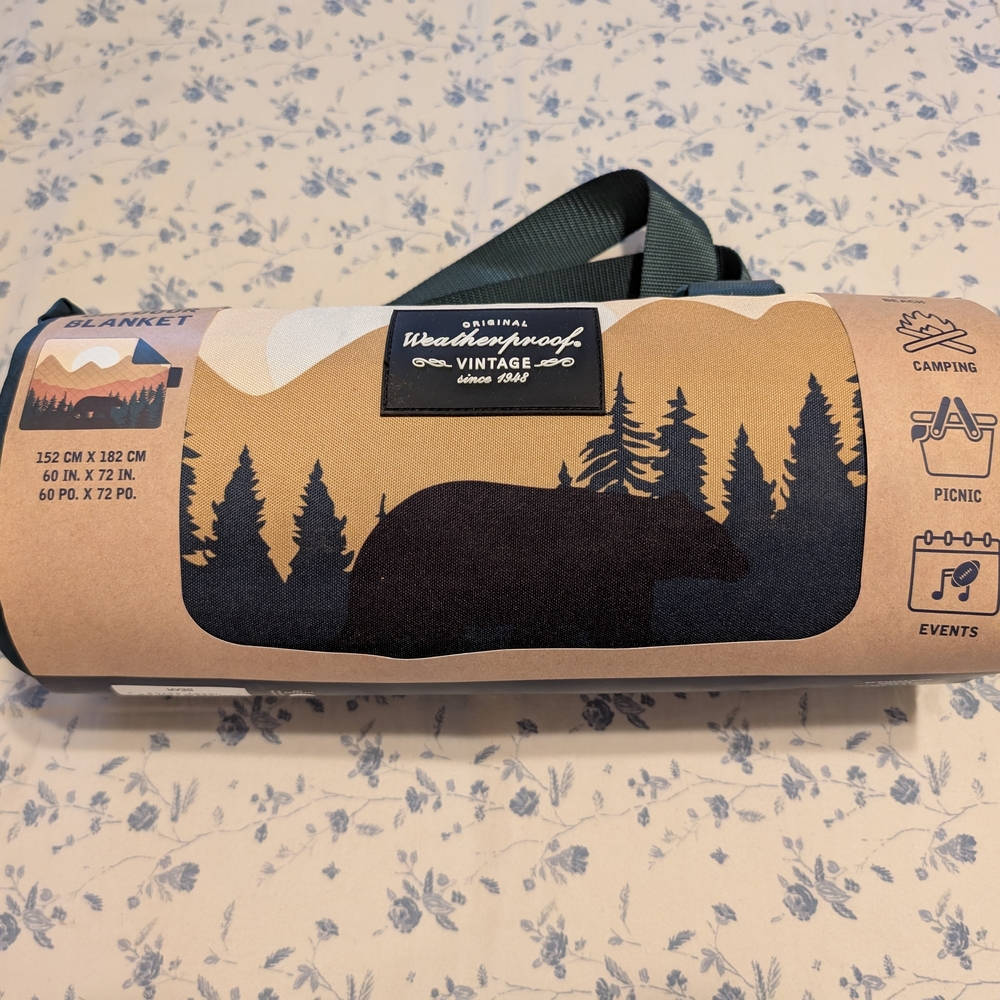 Weatherproof Vintage Camping Blanket